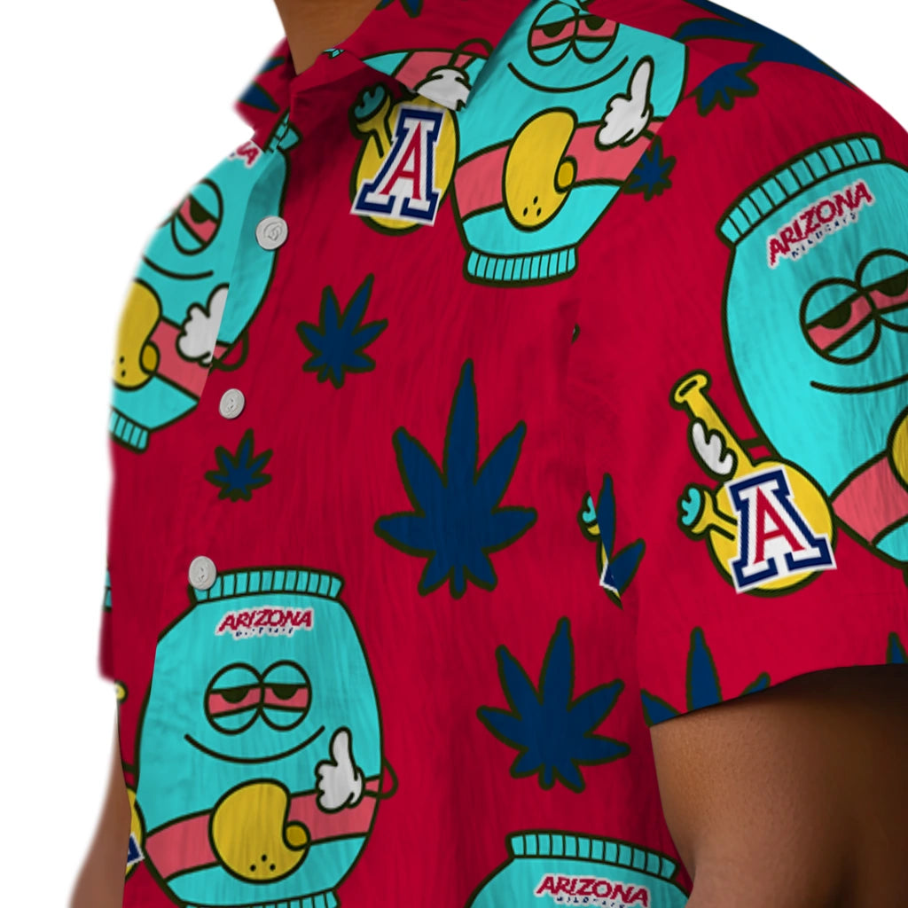 Arizona Wildcats Hawaiian Shirt - Chill Vibe | Hula Hawaiian Shirts