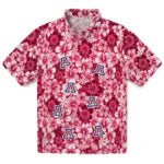 Arizona Wildcats Hawaiian Shirt - Hibiscus Blooms | Hula Hawaiian Shirts