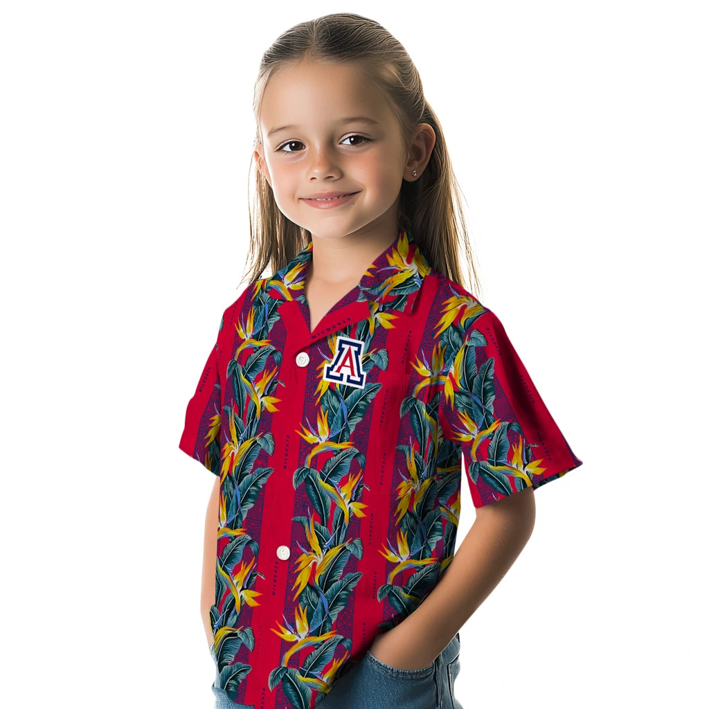 Arizona Wildcats Hawaiian Shirt - Paradise Vines | Hula Hawaiian Shirts