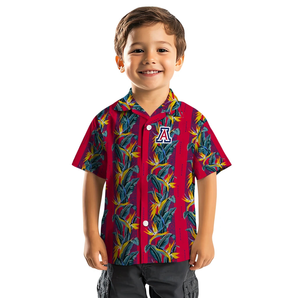 Arizona Wildcats Hawaiian Shirt - Paradise Vines | Hula Hawaiian Shirts