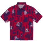 Arizona Wildcats Hawaiian Shirt - Turtle Lines | Hula Hawaiian Shirts