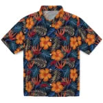 Arkansas Razorbacks Hawaiian Shirt - Hibiscus Foliage | Hula Hawaiian Shirts