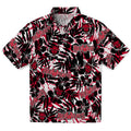 Arkansas State Red Wolves Hawaiian Shirt - Hibiscus Overlay | Hula Hawaiian Shirts