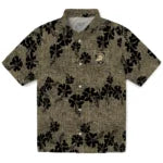 Army Black Knights Hawaiian Shirt - 50th State Flower | Hula Hawaiian Shirts