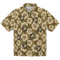 Army Black Knights Hawaiian Shirt - Hibiscus Cluster | Hula Hawaiian Shirts