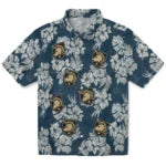 Army Black Knights Hawaiian Shirt - Hibiscus Flowers | Hula Hawaiian Shirts