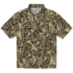Army Black Knights Hawaiian Shirt - Leaf Outline | Hula Hawaiian Shirts
