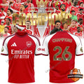 Arsenal Football Club Premier League Champions 2025-26 Jersey - LeagueLockerGear