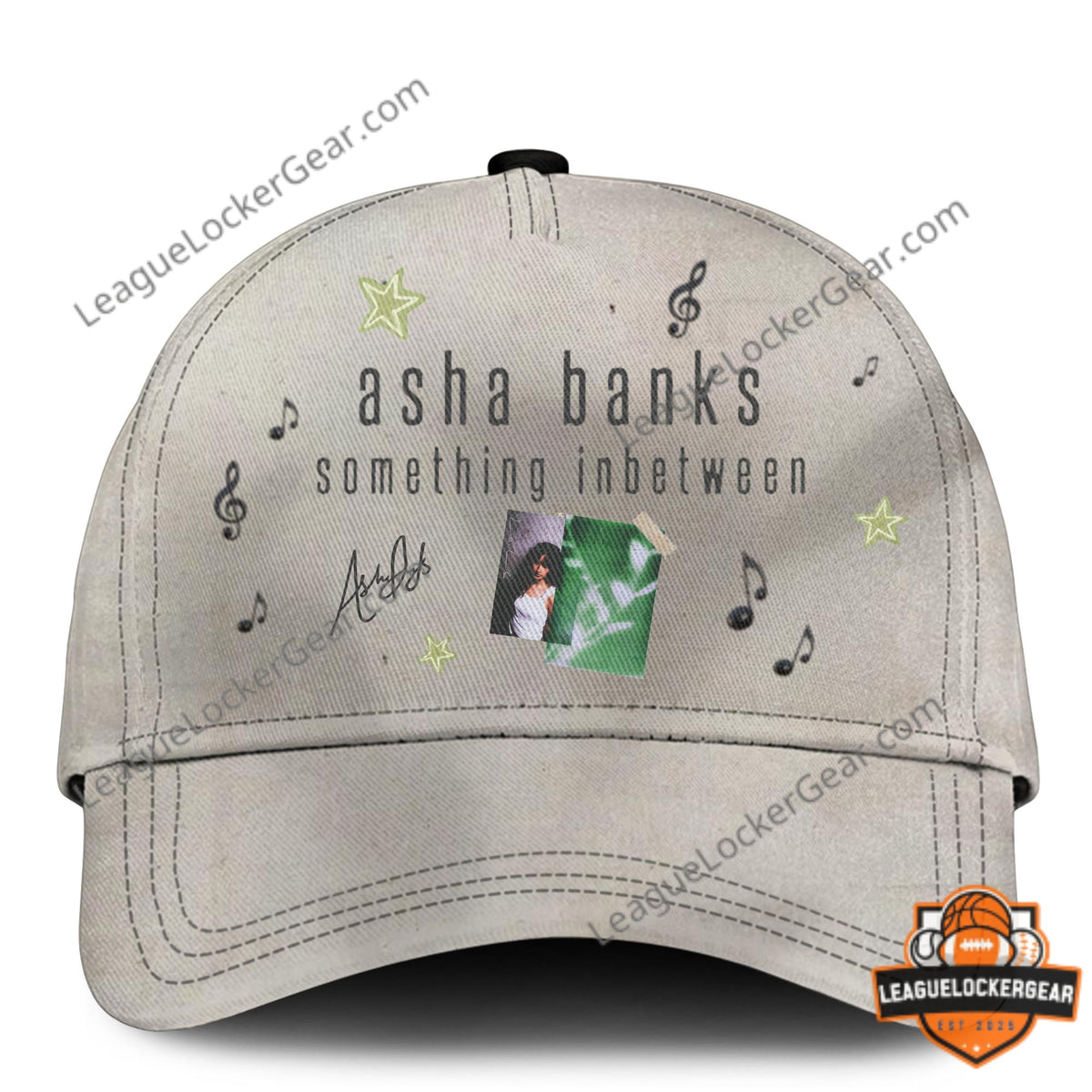 Asha Banks something inbetween Baseball Jersey - LeagueLockerGear