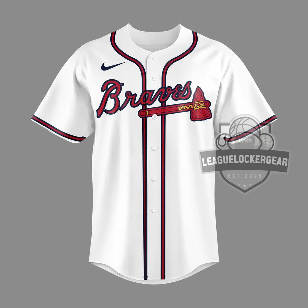Atlanta Braves Bobby Cox Memorial Manager Baseball Jersey - LeagueLockerGear