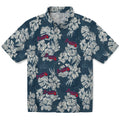 Atlanta Braves Hawaiian Shirt - Hibiscus Flowers | Hula Hawaiian Shirts