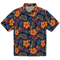 Atlanta Braves Hawaiian Shirt - Hibiscus Foliage | Hula Hawaiian Shirts