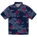 Atlanta Braves Hawaiian Shirt - Wave Palm | Hula Hawaiian Shirts