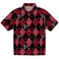 Atlanta Falcons Hawaiian Shirt - Golfing Plaid | Hula Hawaiian Shirts
