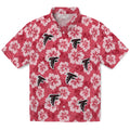 Atlanta Falcons Hawaiian Shirt - Hibiscus Cluster | Hula Hawaiian Shirts