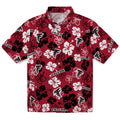 Atlanta Falcons Hawaiian Shirt - Hibiscus Flower Design | Hula Hawaiian Shirts
