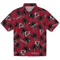 Atlanta Falcons Hawaiian Shirt - Palm Tree Motif | Hula Hawaiian Shirts