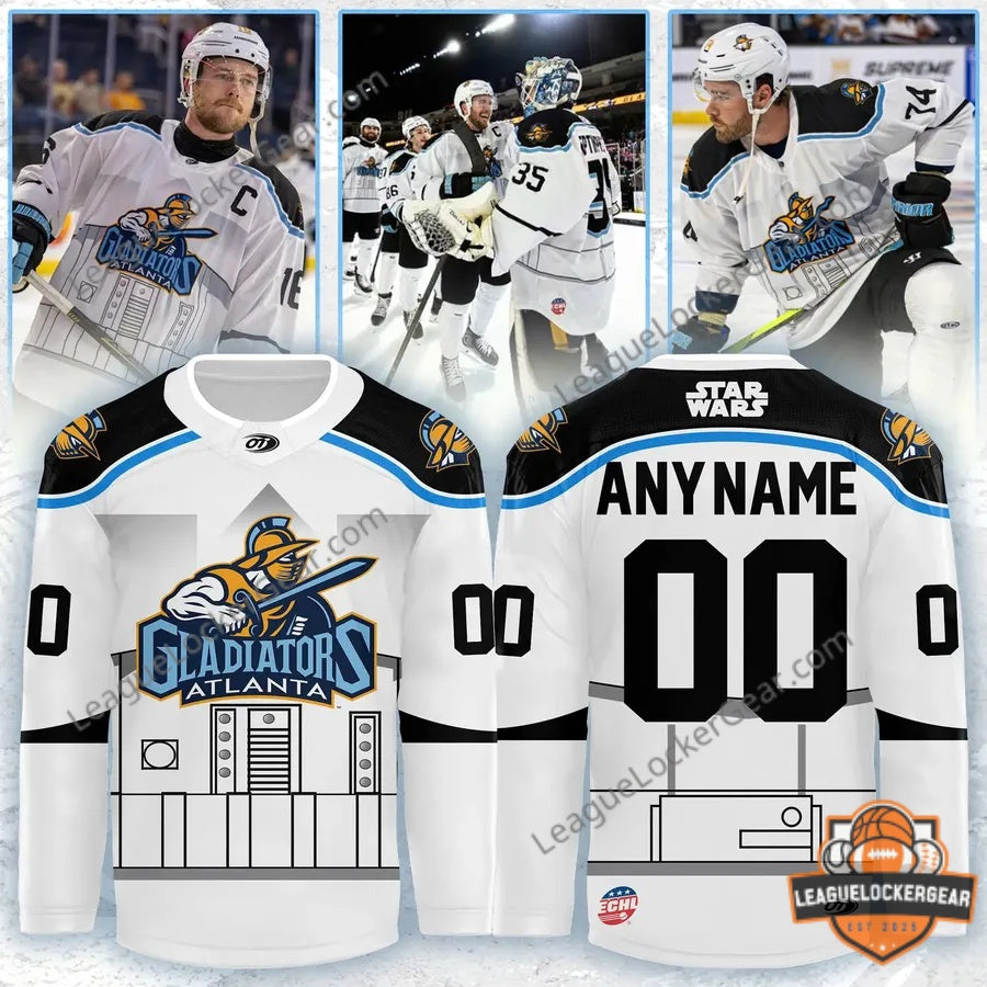 Atlanta Gladiators Star Wars Night 2026 Hockey Jersey