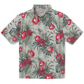 Atlanta Hawks Hawaiian Shirt - Hibiscus Designs | Hula Hawaiian Shirts