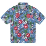 Atlanta Hawks Hawaiian Shirt - Pineapple Bouquet | Hula Hawaiian Shirts