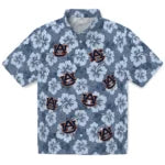 Auburn Tigers Hawaiian Shirt - Hibiscus Cluster | Hula Hawaiian Shirts