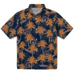 Auburn Tigers Hawaiian Shirt - Palm Tree Motif | Hula Hawaiian Shirts
