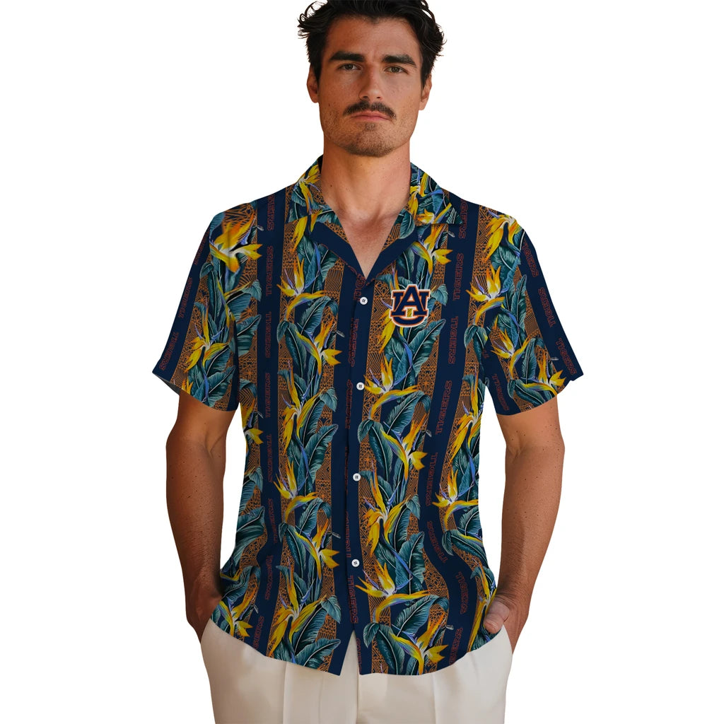 Auburn Tigers Hawaiian Shirt - Paradise Vines | Hula Hawaiian Shirts
