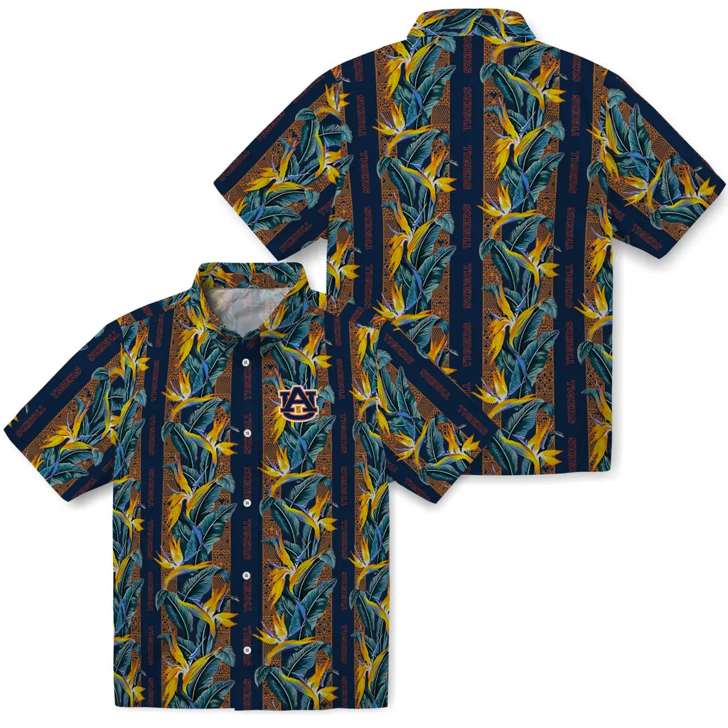 Auburn Tigers Hawaiian Shirt - Paradise Vines | Hula Hawaiian Shirts