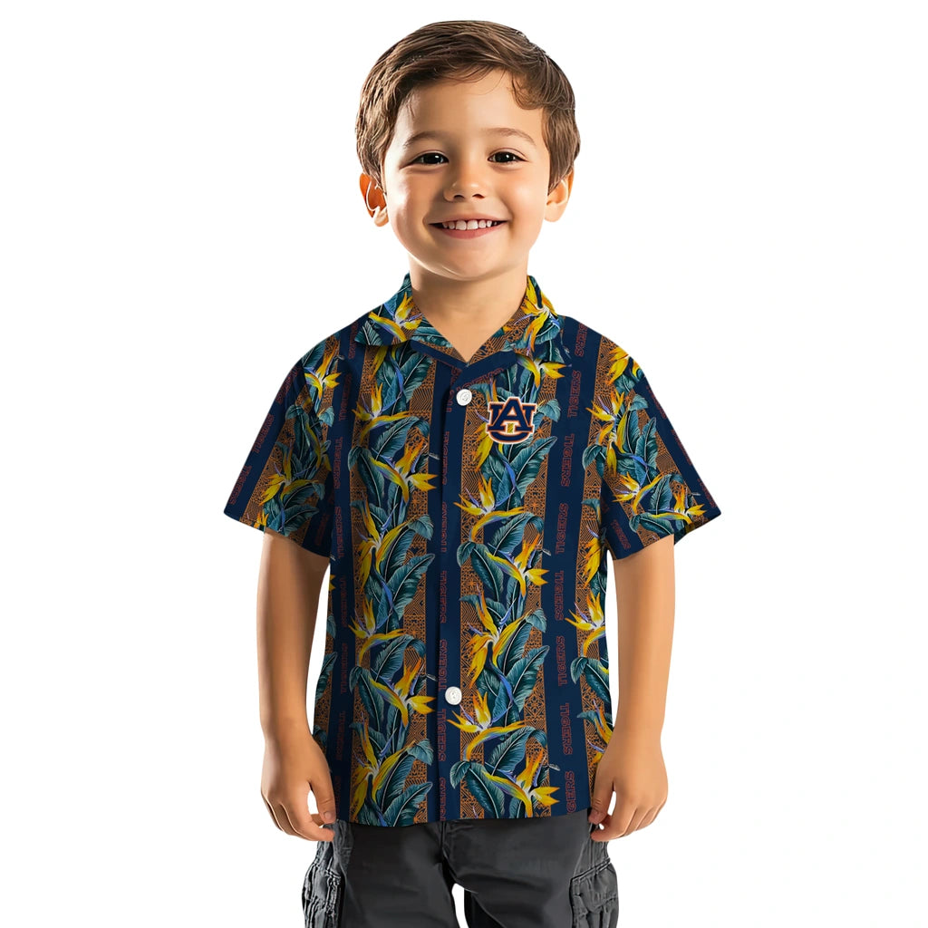 Auburn Tigers Hawaiian Shirt - Paradise Vines | Hula Hawaiian Shirts