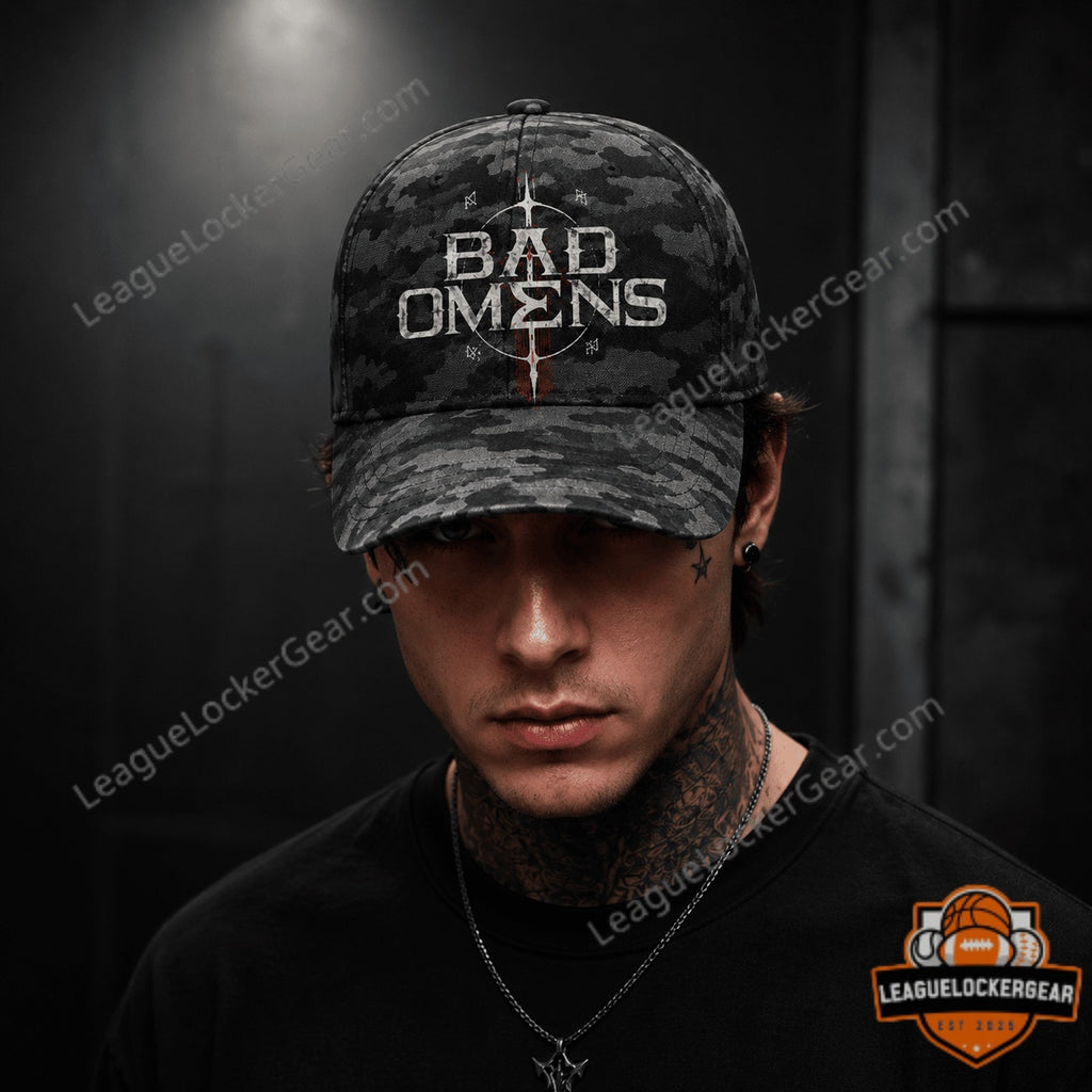 Bad Omens Dark Omen Camo Cap
