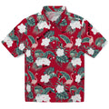 Ball State Cardinals Hawaiian Shirt - Flamingo and Hibiscus | Hula Hawaiian Shirts
