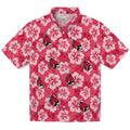 Ball State Cardinals Hawaiian Shirt - Hibiscus Cluster | Hula Hawaiian Shirts