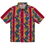 Ball State Cardinals Hawaiian Shirt - Paradise Vines | Hula Hawaiian Shirts