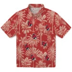 Ball State Cardinals Hawaiian Shirt - Vintage Palm Tree | Hula Hawaiian Shirts