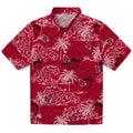 Ball State Cardinals Hawaiian Shirt - Wave Palm | Hula Hawaiian Shirts