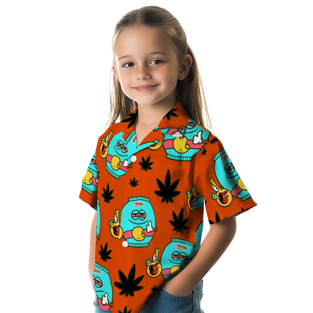 Baltimore Orioles Hawaiian Shirt - Chill Vibe | Hula Hawaiian Shirts