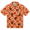 Baltimore Orioles Hawaiian Shirt - Hibiscus Cluster | Hula Hawaiian Shirts