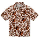 Baltimore Orioles Hawaiian Shirt - Hibiscus Motif | Hula Hawaiian Shirts