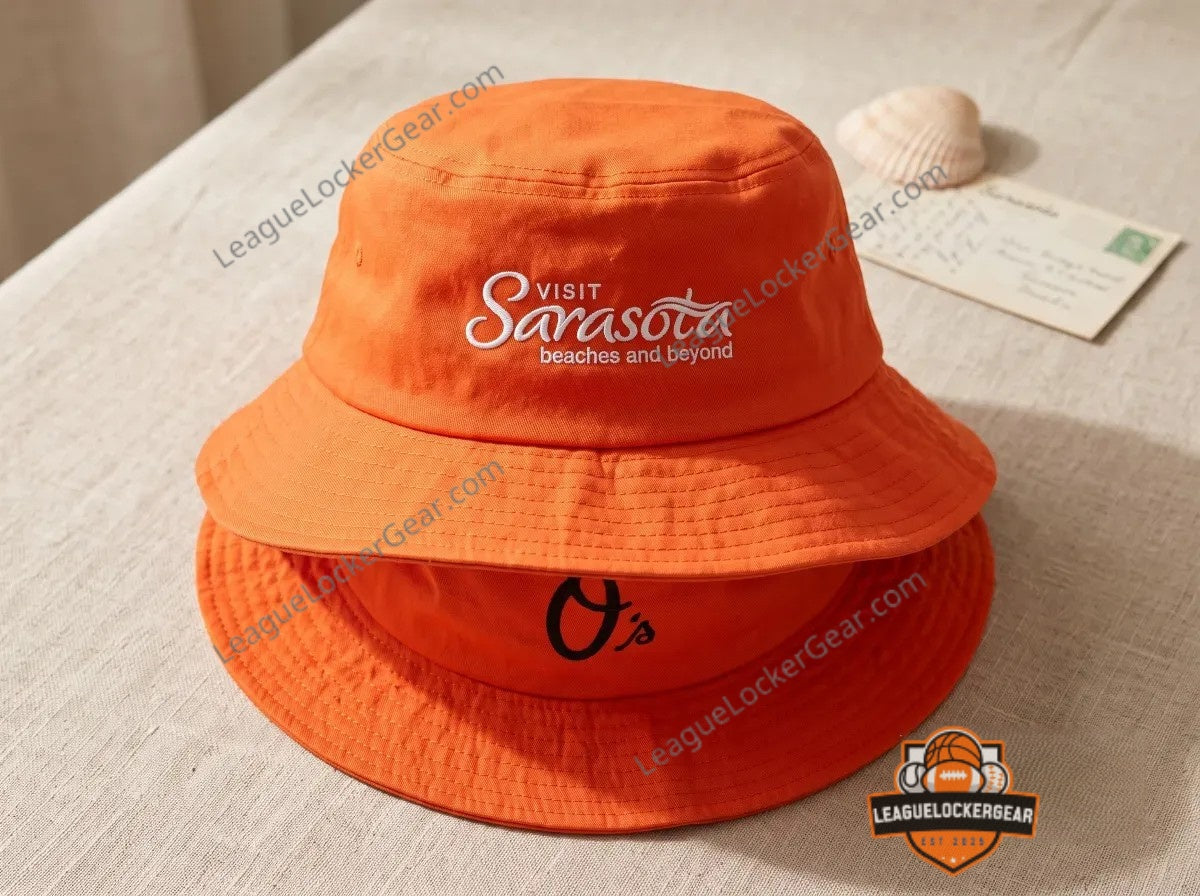 Baltimore Orioles Visit Sarasota Beaches and Beyond Bucket Hat