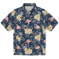 Baltimore Ravens Hawaiian Shirt - Flamingo Hibiscus | Hula Hawaiian Shirts
