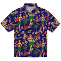 Baltimore Ravens Hawaiian Shirt - Hawaiian Girls Design | Hula Hawaiian Shirts