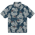Baltimore Ravens Hawaiian Shirt - Hibiscus Flowers | Hula Hawaiian Shirts
