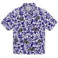 Baltimore Ravens Hawaiian Shirt - Hibiscus Motif | Hula Hawaiian Shirts