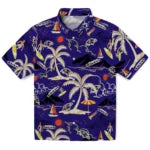 Baltimore Ravens Hawaiian Shirt - Palm Tree Island | Hula Hawaiian Shirts