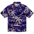 Baltimore Ravens Hawaiian Shirt - Palm Tree Island | Hula Hawaiian Shirts