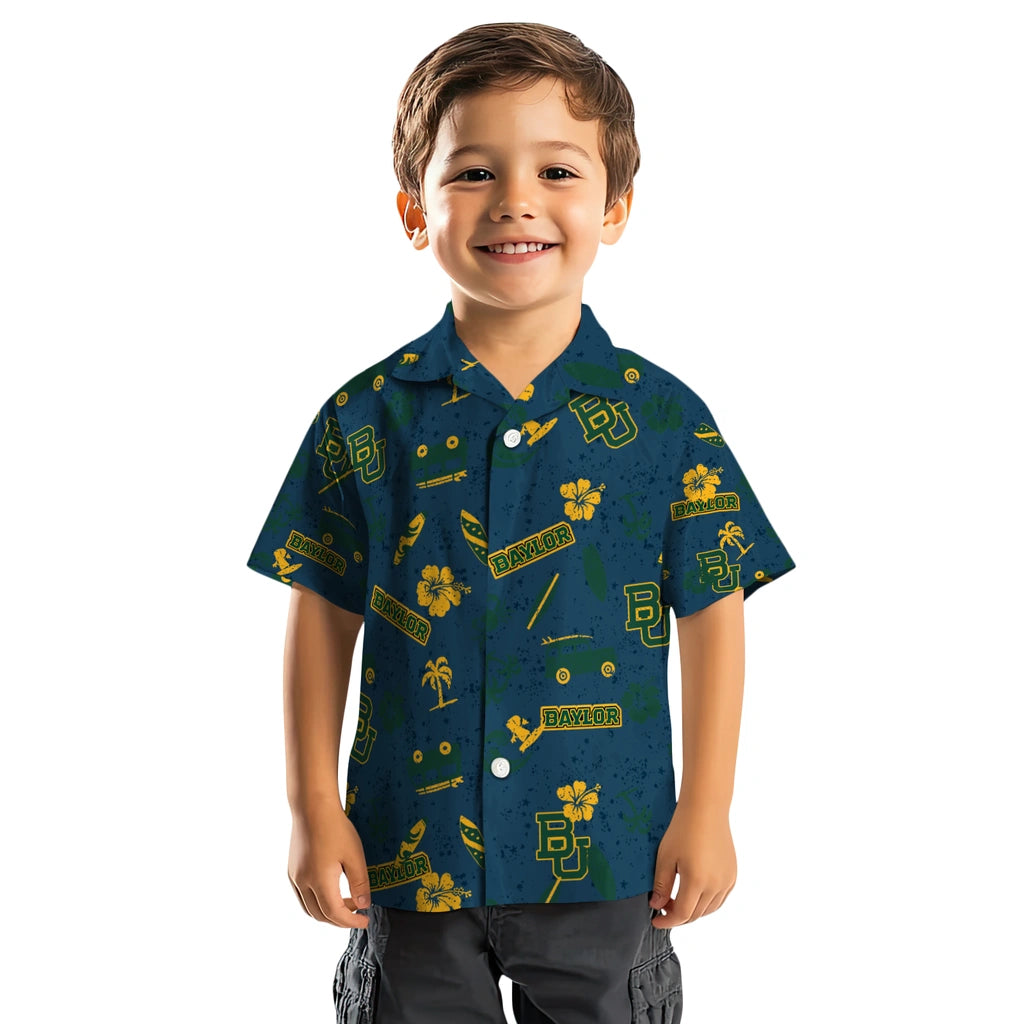 Baylor Bears Hawaiian Shirt - Beach Vibe | Hula Hawaiian Shirts