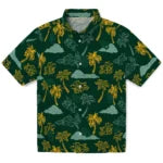 Baylor Bears Hawaiian Shirt - Palm And Clouds | Hula Hawaiian Shirts