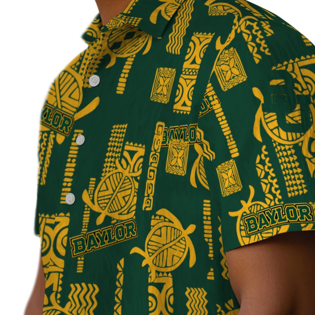 Baylor Bears Hawaiian Shirt - Turtle Lines | Hula Hawaiian Shirts