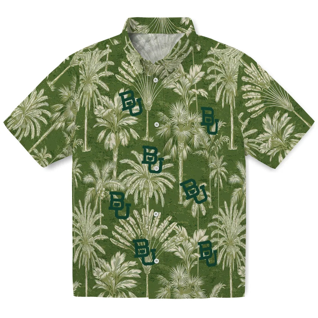 Baylor Bears Hawaiian Shirt - Vintage Palm Tree | Hula Hawaiian Shirts