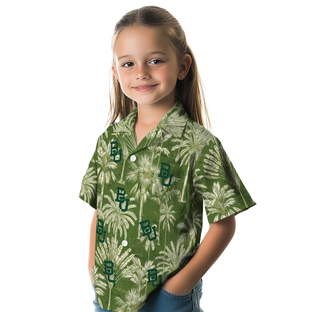 Baylor Bears Hawaiian Shirt - Vintage Palm Tree | Hula Hawaiian Shirts